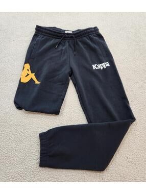 Kappa AUTHENTIC AMBATOMAINTY Pant FRENCH TERRY Track sweat Jogger Women Sz Large